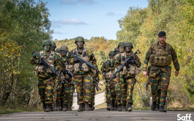 Departement Militaire Vorming op kamp